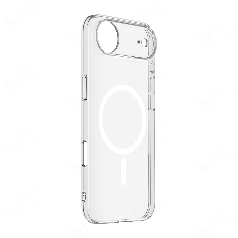 Cepax iPhone 17 Air Magsafe Şeffaf Kamera Çerçeveli Porto Telefon Kılıfı Cepax iPhone 17 Air Magsafe Şeffaf Kamera Çerçeveli Porto Telefon Kılıfı